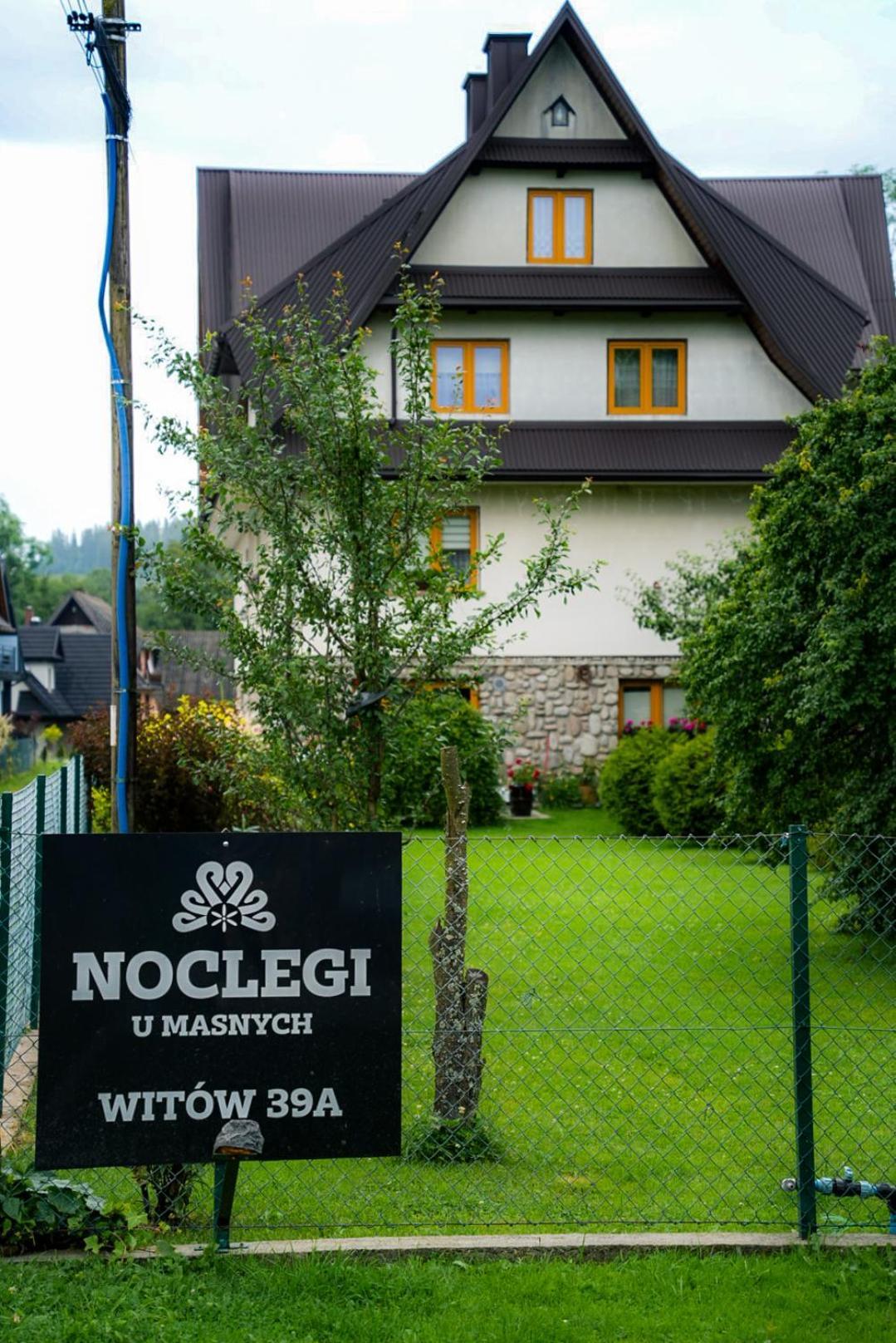 Witów Noclegi U Masnych מראה חיצוני תמונה